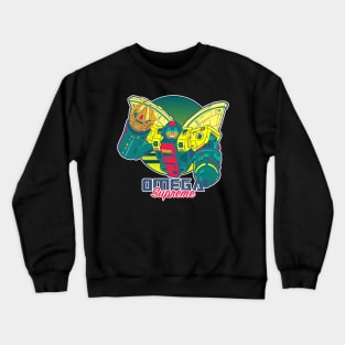 Retro 80s Punk Omega Supreme Crewneck Sweatshirt